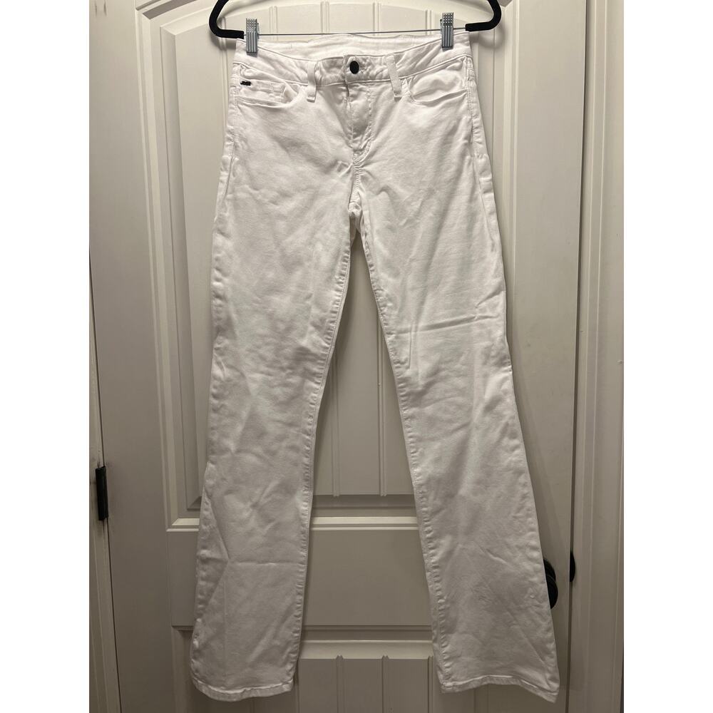 Joe’s Women’s High Waisted Straight Stretch Honey Fit‎ Denim Jeans Size 29 White